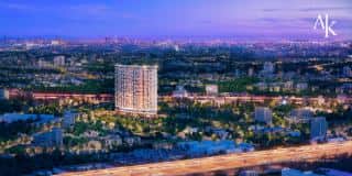 Phối cảnh tổng thể về đêm