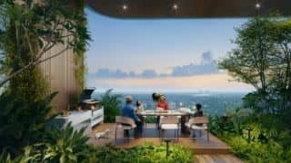 Khu tiệc nướng BBQ trên cao