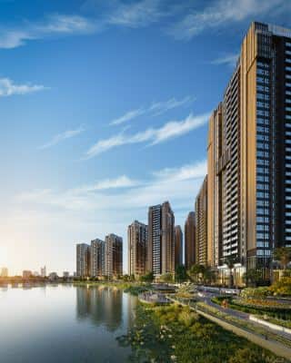 Kiến trúc mặt đứng về đêm
