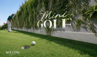 Sân Mini Golf trên tầng tiện ích