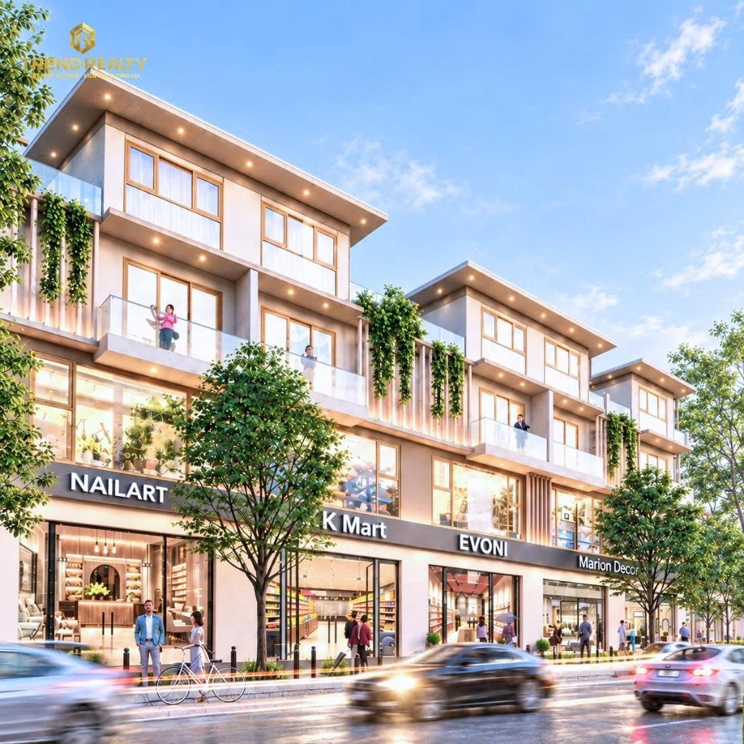 Phố thương mại shophouse — Trend Realty