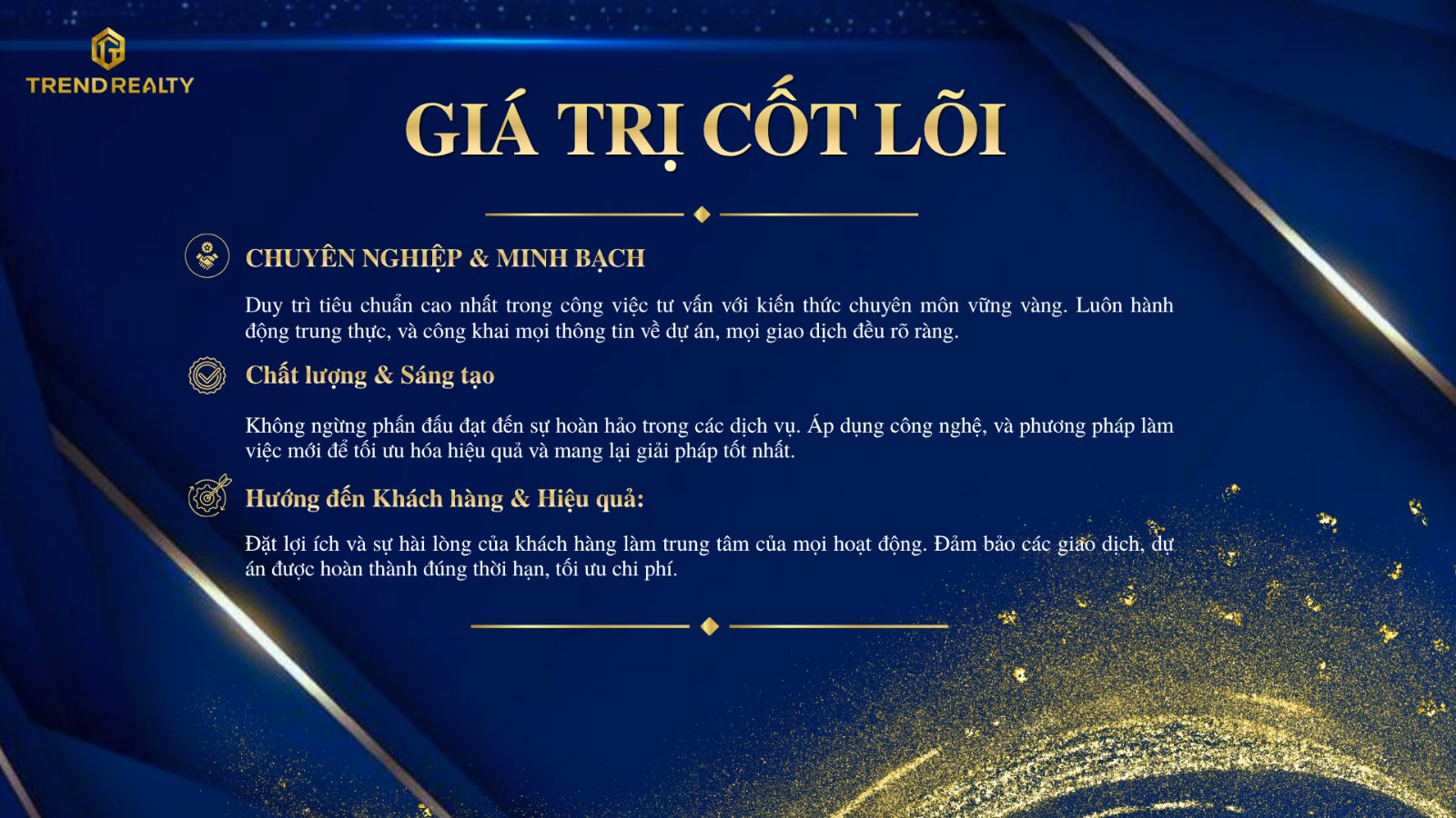 Triết lý xây dựng và phát triển