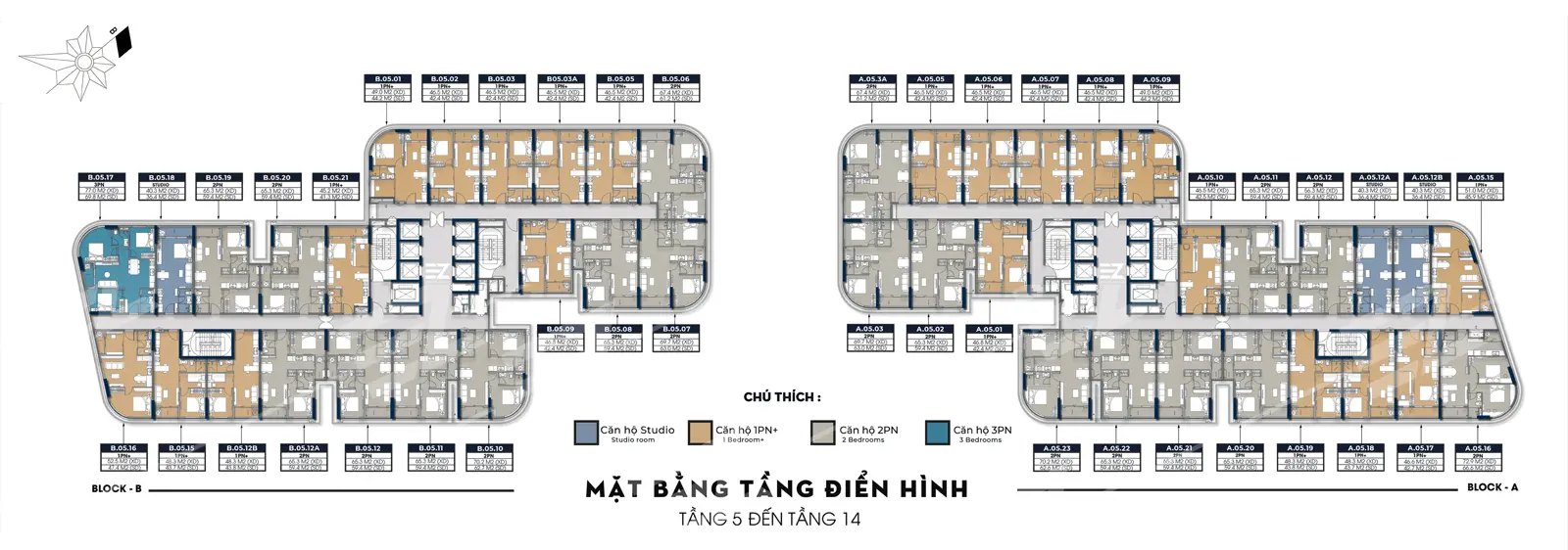 Tầng 5 – 14