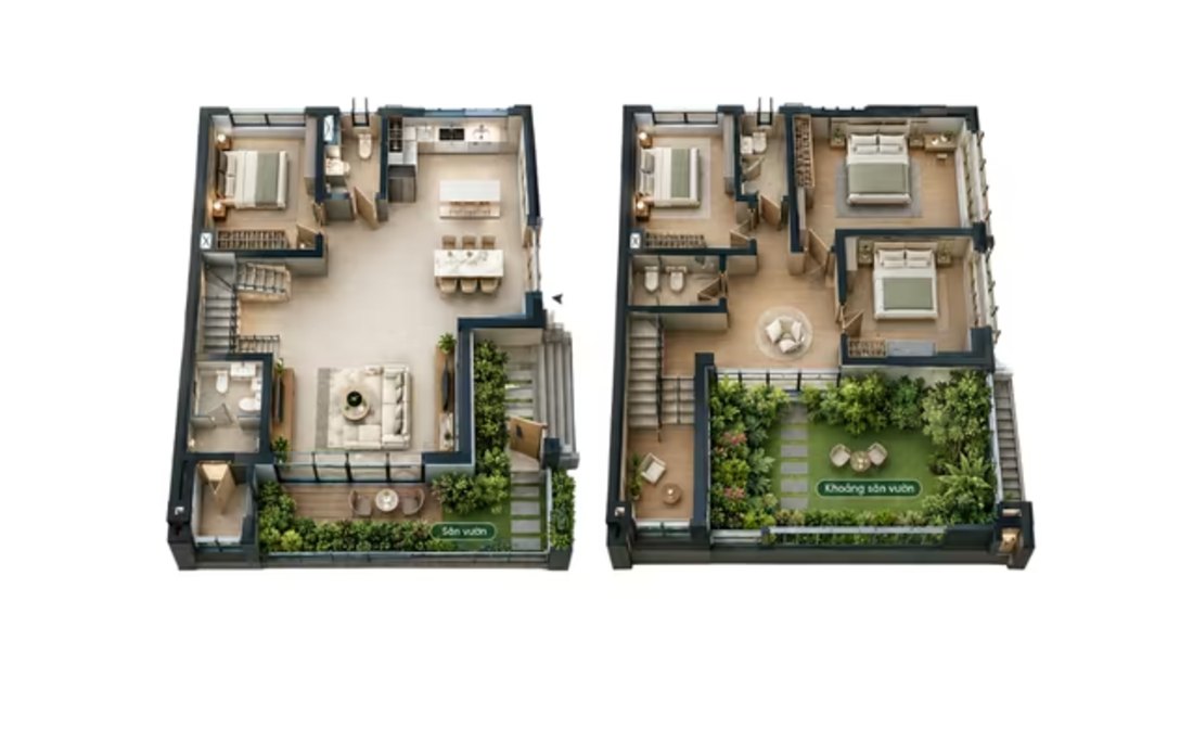 Garden Duplex